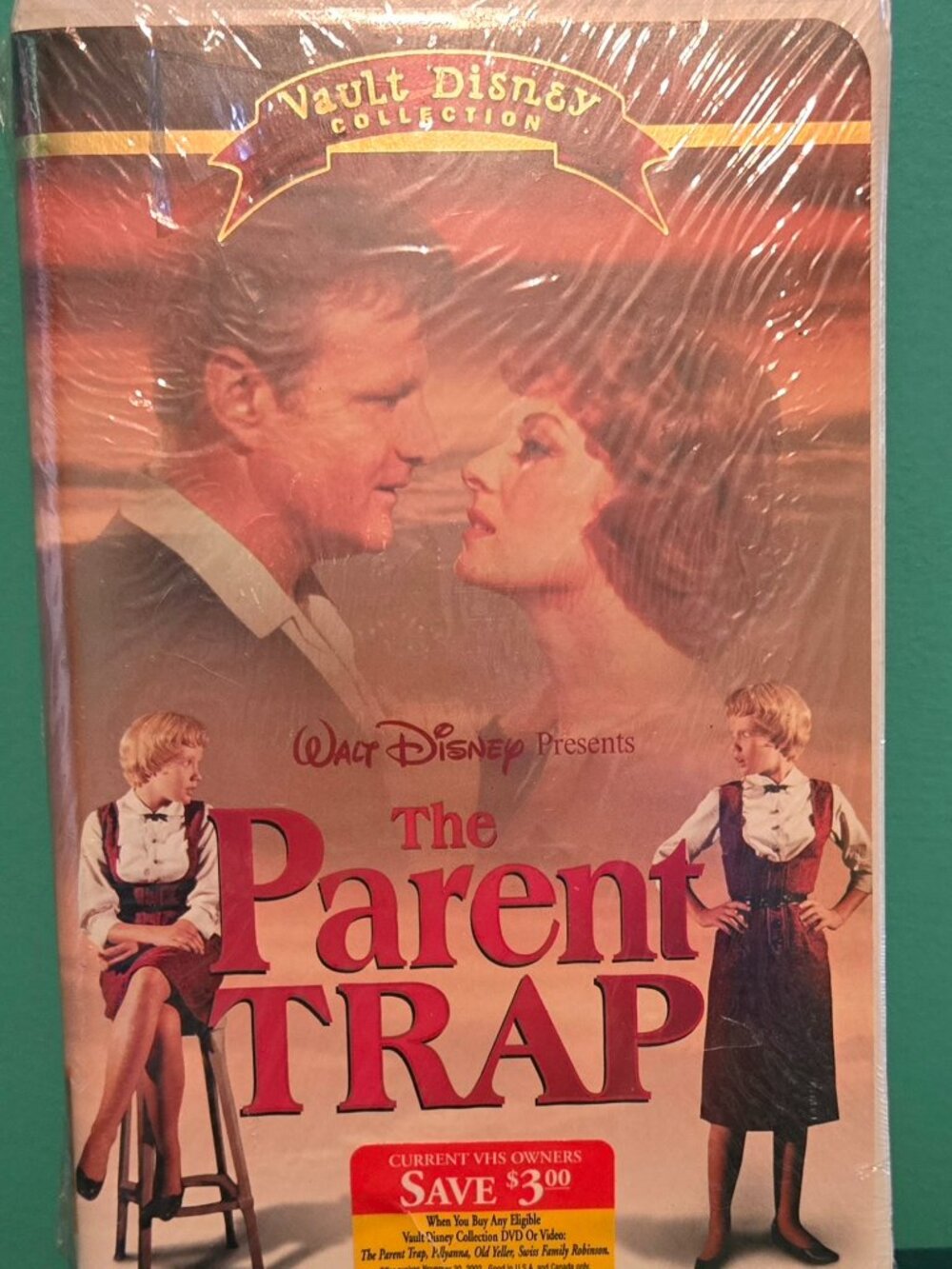 The Parent Trap - 1960 (VHS, 2002, Walt Disney) Clamshell VHS Factory Sealed